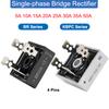 5A10A15A25A30A50A KBPC BR Серия Мостовой выпрямитель Стек 4-контактный Квадратный мост Ультразвуковая зарядка Однофазный мостовой выпрямитель