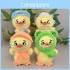 And Cozy Fun Hatwearing Plush Duck Keychain Collectible Doll In Bright Variants Color