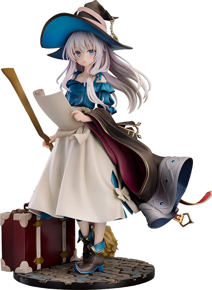 Good Smile Company Wandering The Journey of Elaina Early Summer Sky Scale Plastic Painted Complete Figure - Witch - - 1/7