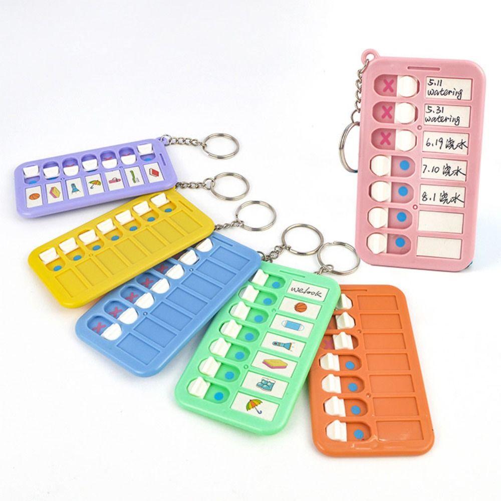 Self-disciplined Good Habit Punch Card Detachable Self-discipline Punch Card Children