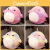 Squishmallow Мультяшная Подушка-Кит Плюшевая Игрушка Коллекционная Из Эластичного Кристального Вельвета Фиолетовая/лавандовая Маленький/большой Размер Набивка ПП Хлопком