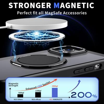 Магнитный чехол-подставка для iPhone 12 Pro Max, совместимый с MagSafe