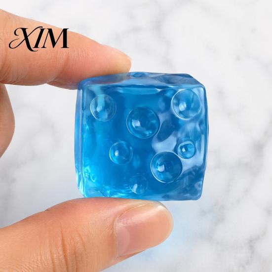 Cheese Shape Toy Shapeable Cube Squeeze Toy, Anxiety Relief Block Sensory Fake Pinch Home Office Relaxation Tool