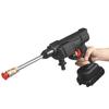 2000MAH Portable Cordless Water Jet Car Wash High Pressure Cleaner Spray Water Jet Gun Machine
