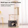 New Cat Climbing Frame Luxury Space Capsule Large Cat Villa Four Seasons Cat Toys Universal Play Sleep All-in-one Pet Supplies