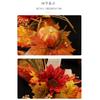 Fall Garland, 6Ft Hanging Fall Decor Maples Leaf Pumpkins Garland, Autumn Garland For Thanksgiving Halloween Harvest Mantle Fireplace Table Decor