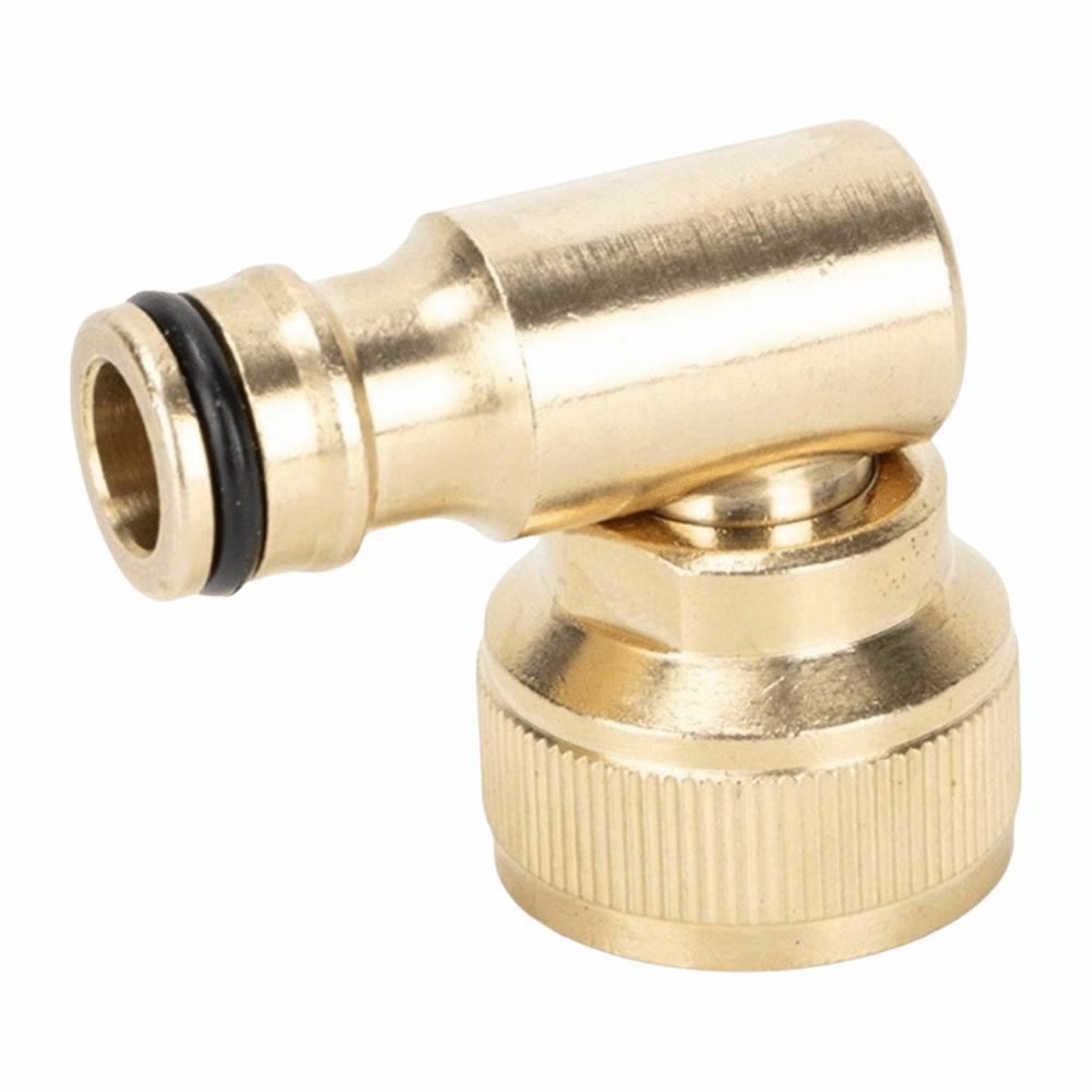 3/4" Swivel Elbow Converter 90 Degree Watering Connector Garden Hose Connector Outdoor Irrigation