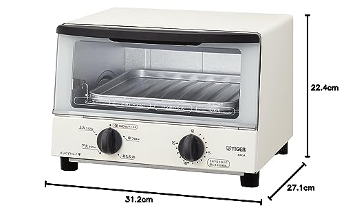 Tiger Oven Toaster White Yakitate KAK-A100-W Tiger