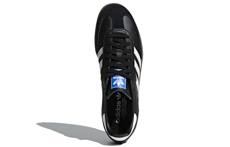 adidas Оригиналы Samba OG Черно-белые с резиновой подошвой B75807
