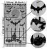 European And American Halloween Lace Door Curtain Halloween Small Curtain Festival Decoration