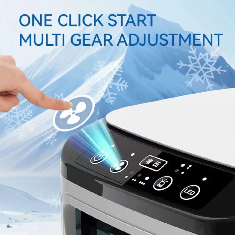 Ultrasonic Atomization Portable Air Conditioner Dual Spray USB Air Cooler Desktop Use
