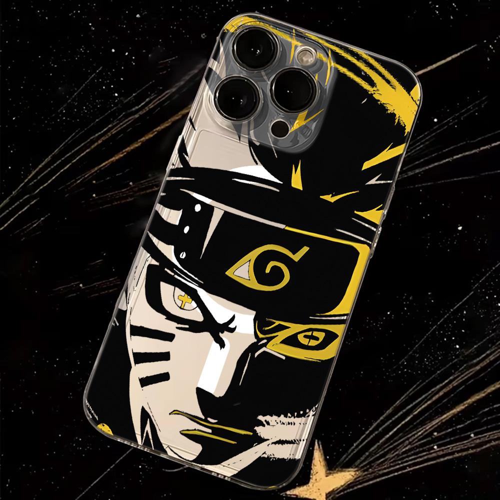 Cool Anime N-Narutos Magnetic Phone Case for Samsung Galaxy S25 S24 S23 S22 S21 S20 FE Edge Plus Ultra 5G Soft Clear TPU