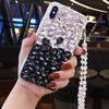Модный чехол с кристаллами и бриллиантами для Iphone 14 13 12 11 Pro XS Max XR X 8 7 Plus/Samsung S21 S20 S10 A12 A22 A32 A52 A72 A31 A51/Redmi Note10 9 9A 9C 9T
