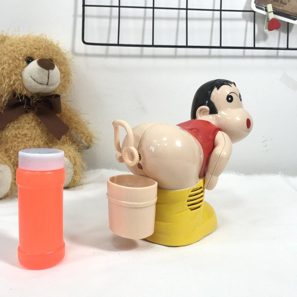 Детская электрическая машина для пузырей, игрушки, забавный мальчик, пердящий пузырьковый воздуходувка с музыкой и огнями, детский подарок