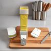 Stick Butter Cutter with Stainless Steel Blade Butter Slicer Spreader Tool for Cutting Individual Pats & Sticks of Cheese