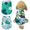 Летний жилет для домашних животных в гавайском пляжном стиле, одежда для маленьких собак, кошек, дышащая футболка для щенков, котят, костюм французского бульдога, чихуахуа