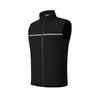 Серия Golf SS25 Удобный спортивный жилет с воротником-стойкой для защиты от солнца Мужские жилеты Глубокий черный A11M525501F-BK