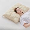 Новая подушка для шеи из 100% хлопка 60-качества для дома, сердцевина подушки не сминается, помогая спать, предназначена для всей головы