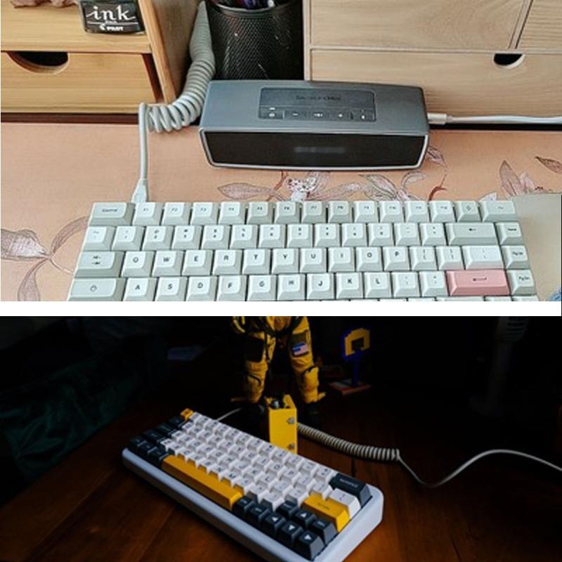 USB C Порт Витой Кабель Провод Механическая Клавиатура GH60 USB Кабель Тип c USB Порт для Poker 2 GH60 Клавиатурный Комплект DIY