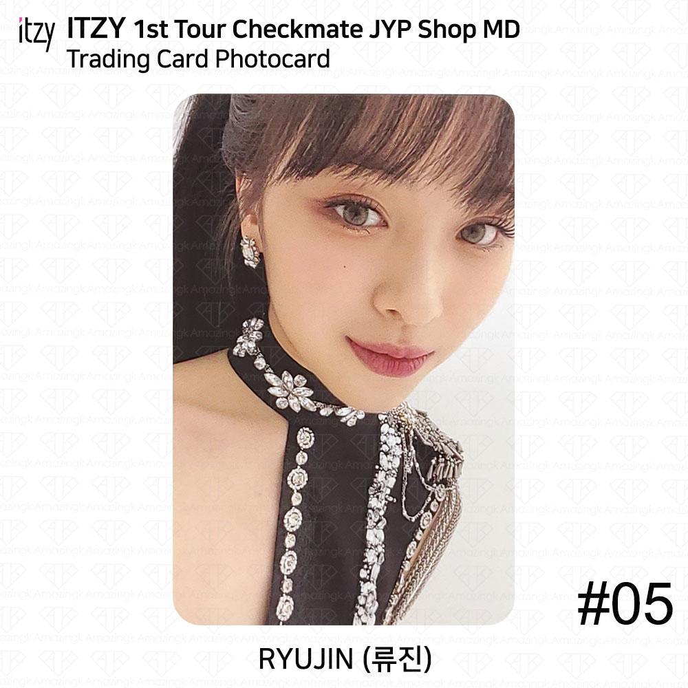 ITZY 1st Tour Checkmate Official MD Trading Card Photocard JYP SHOP KPOP K-POP