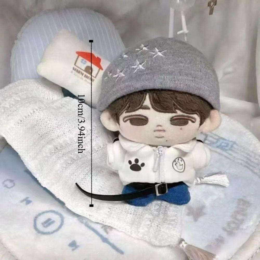 Cartoon Design 10cm Doll Dress Miniature Clothes Doll Replacement Clothing  Doll Dressing