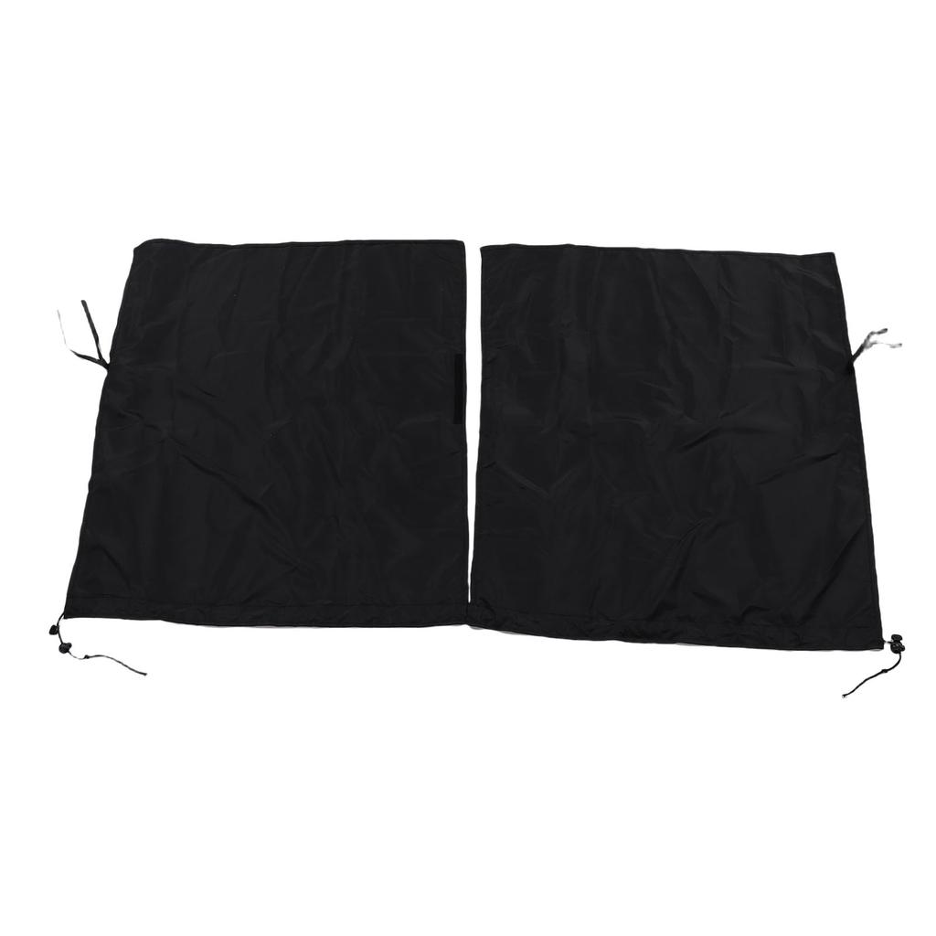 Car Privacy Curtains Removable Auto Window Sunshade Curtain with Adjustable Cord Universal for Sleeping Traveling