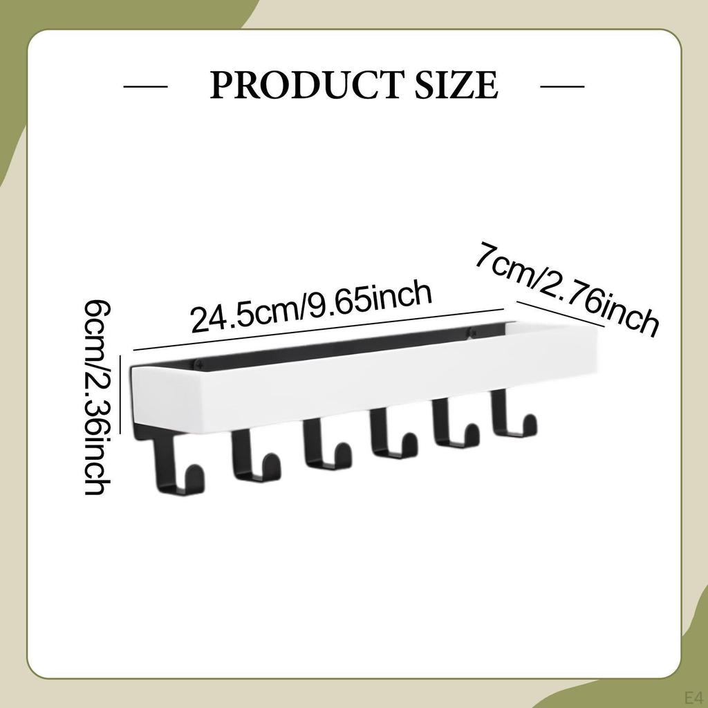 Настенная полка-ключница, вешалка для шляп, крючок для пальто, вешалка для одежды для спальни, гостиной