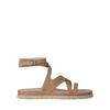 UGG Кожаные Золотые Удобные Тисненые Римские Сандалии Женские сандалии 1178570-DNSS