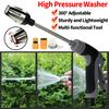 Handheld High Pressure Washer Water Gun with 360° Ratating Spray Portable Water Gun Nozzle for Car Wash Watering Plants Garden