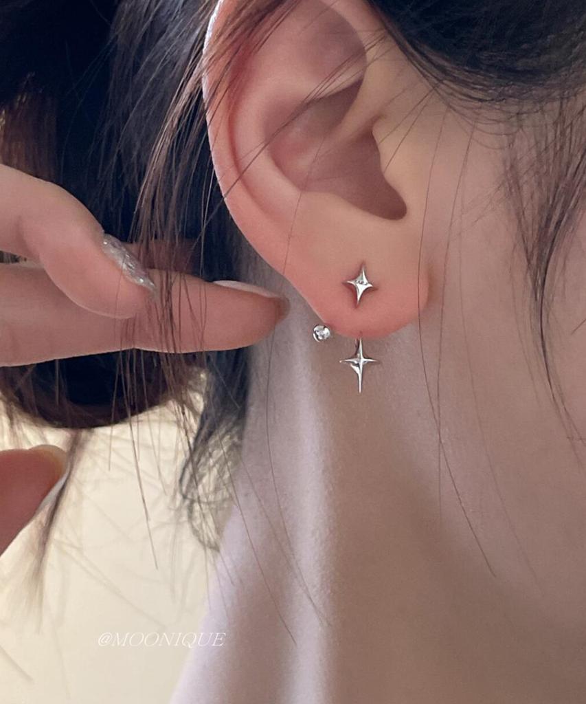Серебряные серьги Хейты Серовой