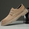 Ретро высококачественная замшевая повседневная обувь для мужчин 2022 года, новейшая мода, дышащие оксфорды, удобная мужская обувь на шнуровке, кроссовки для тенниса