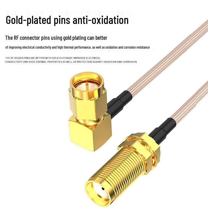 FUWEISHENG SMA Male to Female RG316 RF Coaxial Extension Cable