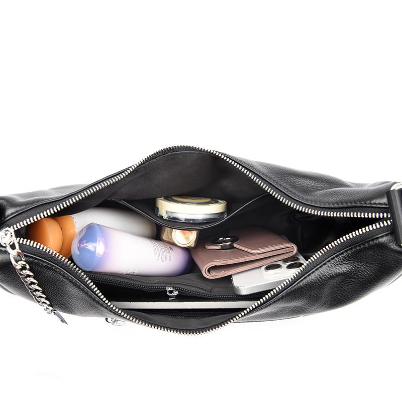 Большая вместительная сумка из коровьей кожи для женщин, сумка через плечо, сумки через плечо, натуральная кожа, роскошь, мода