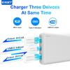 EAGET Портативное зарядное устройство Power Bank емкостью 10000 мАч для быстрой зарядки мобильных устройств с технологией зарядки PowerIQ и USB-C для iPhone 15 и Android