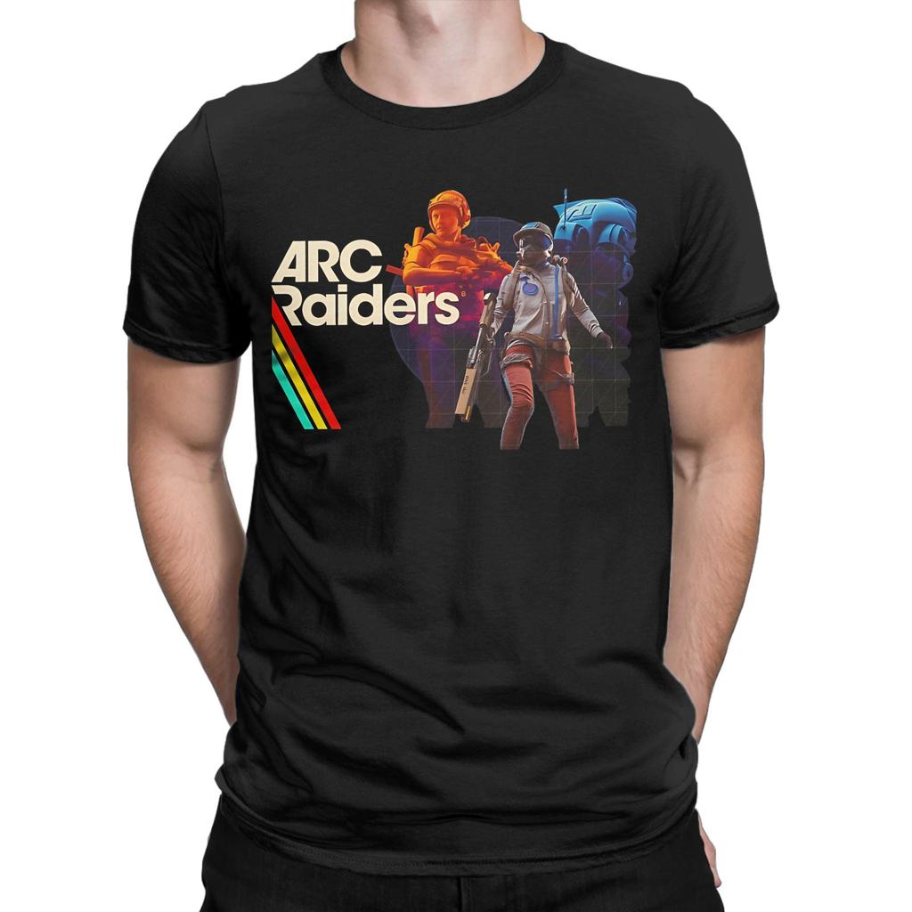 Игровая футболка Arc Raiders Летняя Хлопковые футболки для мужской моды Дизайн Футболка С коротким рукавом Y2K Забавные футболки