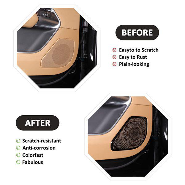 2023 Land Rover Range Rover Sport Stainless Steel Speaker Covers (Set of 4)