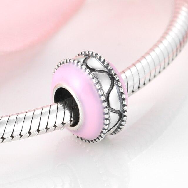 New Diy Gift Elegant 925 Sterling Silver Beads Faith Cross Life Tree Pet Cat Dog Fit Charms Bracelet Women Jewelry Making