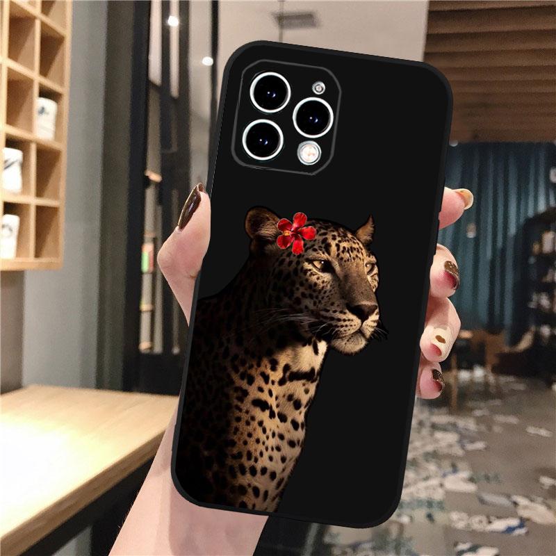 Phone Case Carcasa Funda For iPhone 17 Pro Max 17 Air 16 15 14 13 Pro Max 15 16 Pro 15Plus Cheetah leopard panther Case