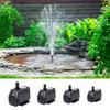 Ultra-Quiet Fountain Pump Submersible Ponds Fountains Fish Tank Filter Pump  Fish Pond Aquarium