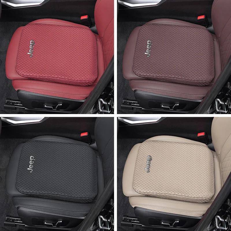 For Jeep Car Height Increasing Seat Cushion Thick Pad Soft Mat For Jeep Gladiator Cherokee Compass Patriot Willys Liberty Rub