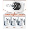 5K Digital Camera Autofoucs WiFi Vlog Camera with 180° Flip Screen, Compact P  ography Camera for Beginner, Teens B