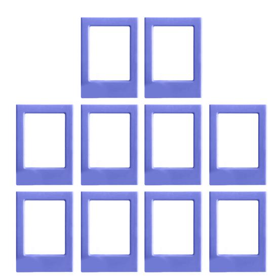 10 шт. Магнитная фоторамка для пленки Fujifilm Instax Mini, рамка для демонстрации фотографий, магнит на холодильник, 3-дюймовый мини-держатель для фото, украшение