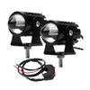 2Pcs Motorcycle Headlight Waterproof LED Spotlights Multi-Mode Switch LED Driving Fog Lights for Car Truck ATV Tractor