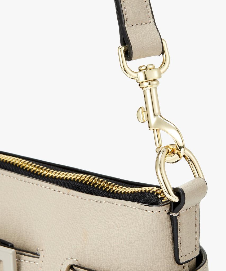 Женская сумка через плечо с квадратным логотипом Armani Exchange_Бежевый A424370510