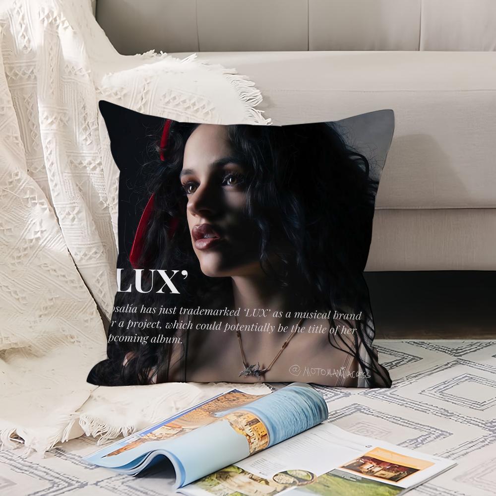 Spanish Singer R-Rosalia L-Lux Pillow Case Office Cushions Suitable For Sofa Car Bedroom Decorative Cushion Cover