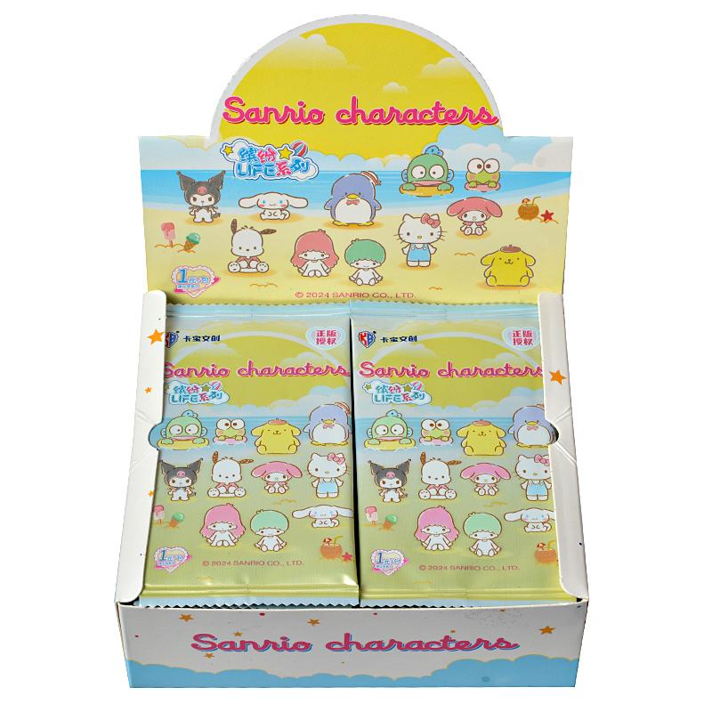 Box Card Sanrio Cute Anime Genuine Authorization Party Plan Characters Kuromi Kitty Melody Collection Children's Gifts