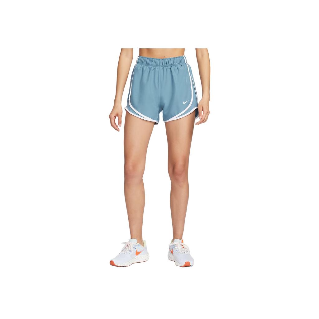Nike Dri-Fit Casual Comfortable Simple Versatile Sports Shorts Women Shorts Smoke-Blue HM6097-009