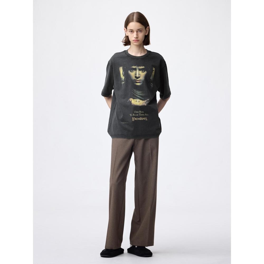 GU by Uniqlo Стильная футболка с принтом Властелин Колец