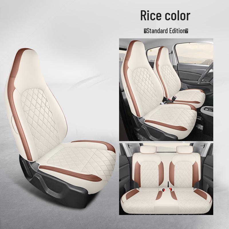 Leapmotor T03 Universal Leather Car Seat Cushion Set - All-Season Fit