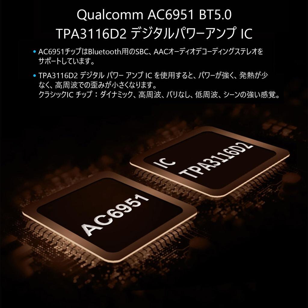 Усилитель Bluetooth KGUSS BL50 PRO Усилитель мощности Чип AC6951 Усилитель входного сигнала Bluetooth Высокий выходной выход TRS HiFi для домашнего использования Маленький усилитель